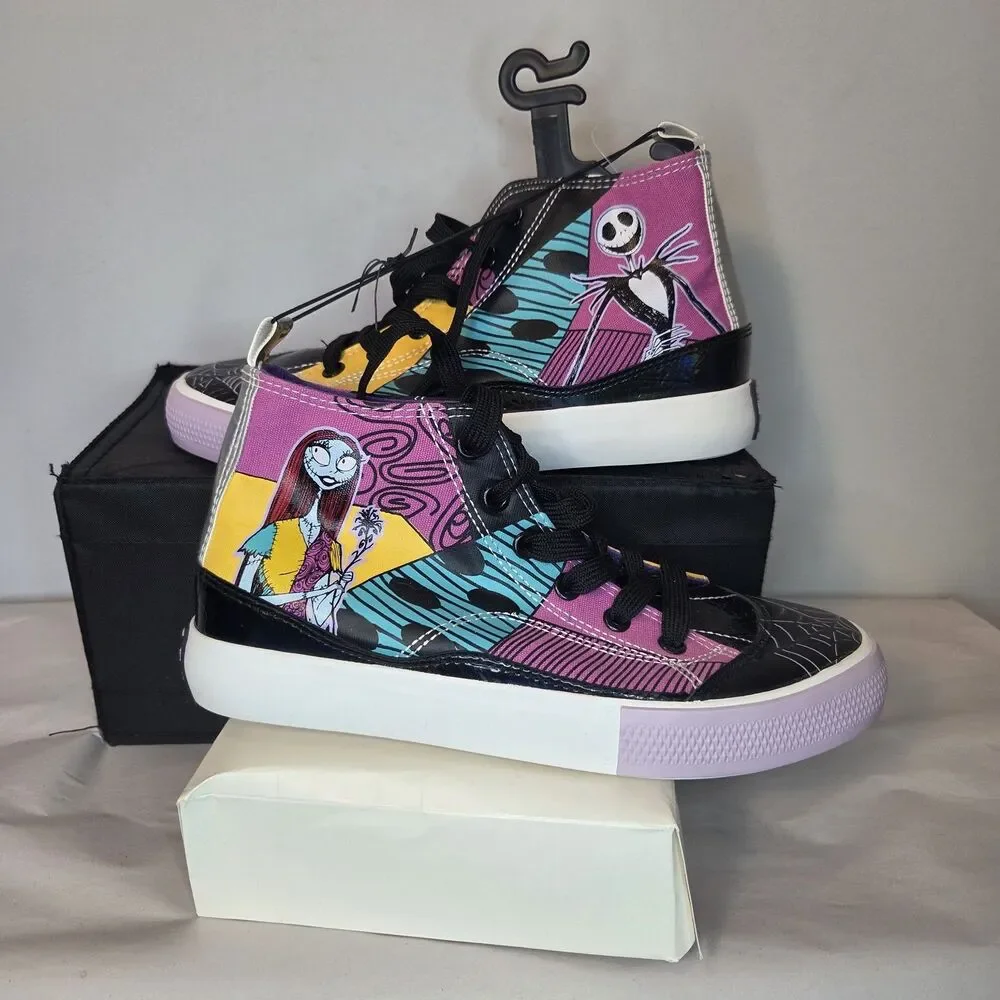 Nightmare Before Christmas Disney Ground Up High Top Shoes Womens's Size 7